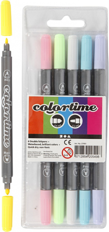 Pastel dubbelstift