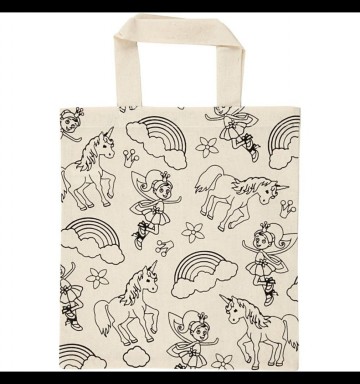 Katoenen tas unicorn